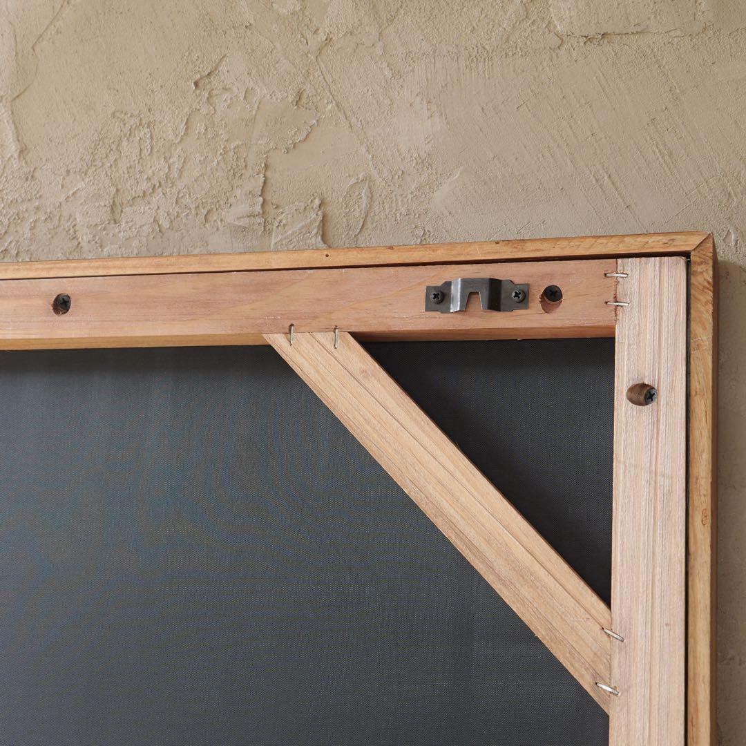 古材×帆布　アート