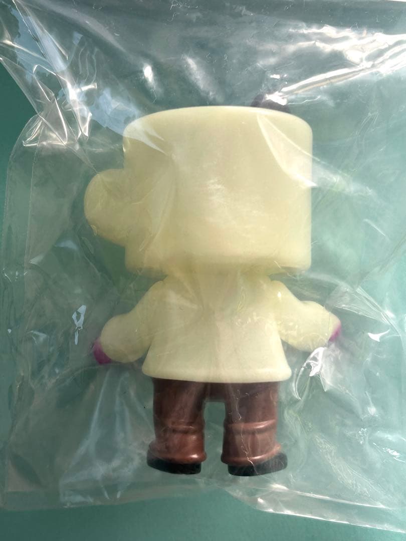 当選！ HUMAN ROBOT モーニングデッド カップン 蓄光ver. ソフビ