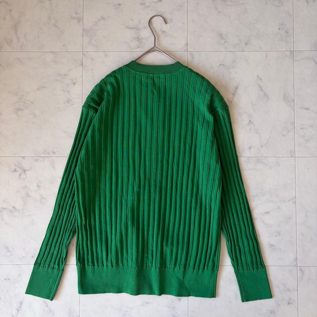 試着のみ allureville アルアバイル ニット カーディガン 緑 未使用
