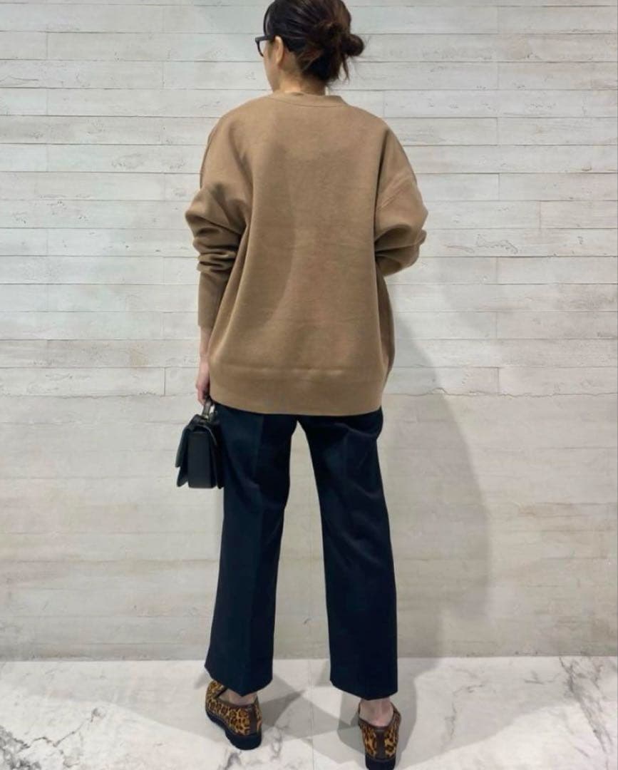 Spick & Span☆ダブルジャガードビッグカーディガン