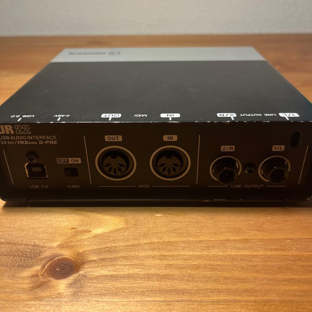 【値下げ可能】Steinberg UR22 USBオーディオインターフェイス