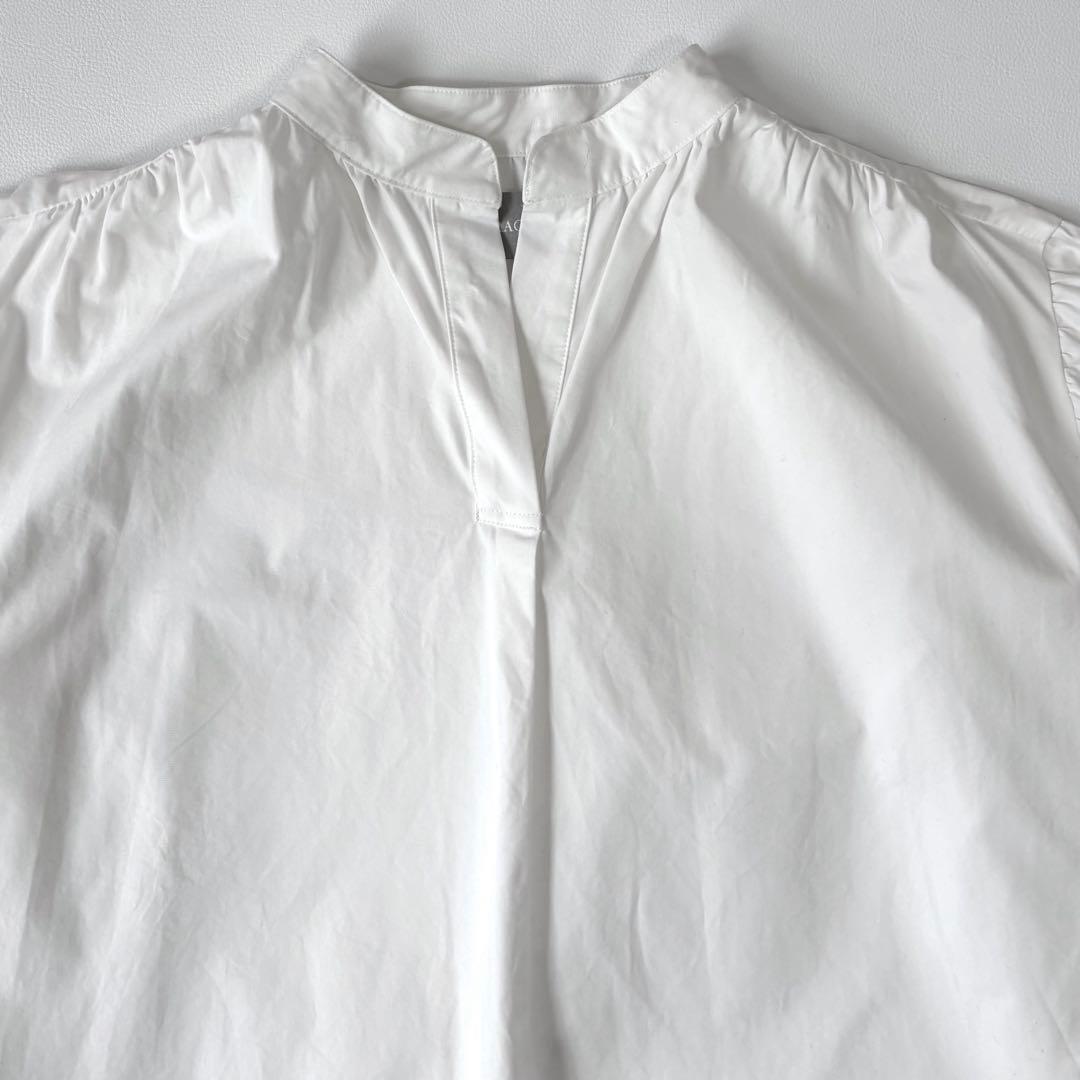 GRACEGRAY グレイスグレイ ギャザープルオーバーシャツ