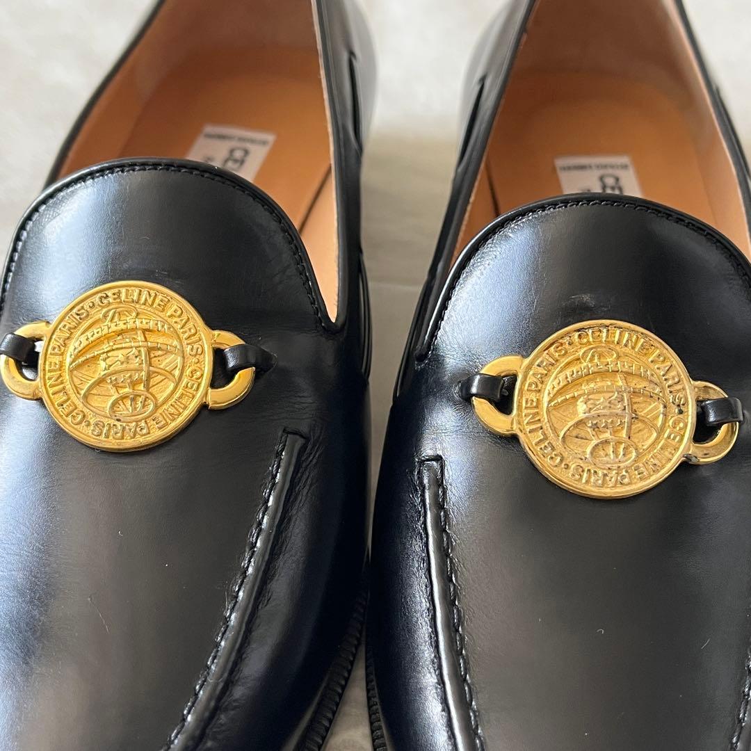 新品未使用✨CELINE セリーヌ　ローファー　オペラシューズ　レザー　ブラック