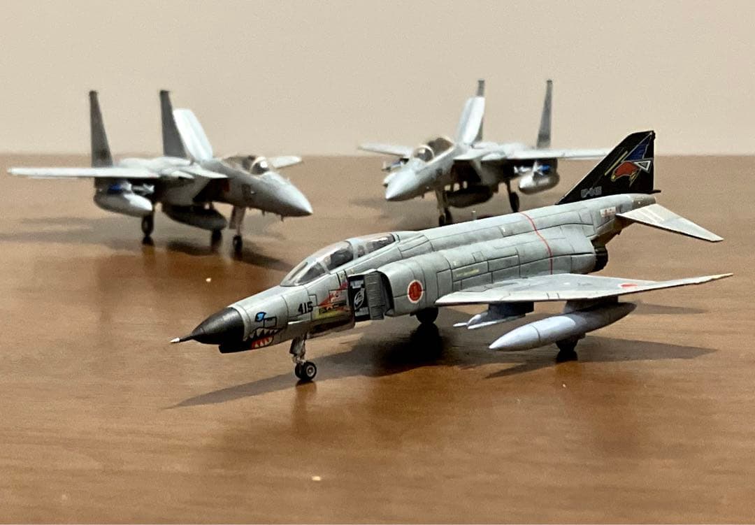 F-15J/DJ イーグル & F-4EJ改ファントム 1/144
