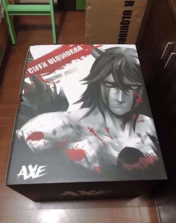 BLEACH  黒衣少年図 ウルキオラ  ガレージキット ガレキ スタチュー⑩