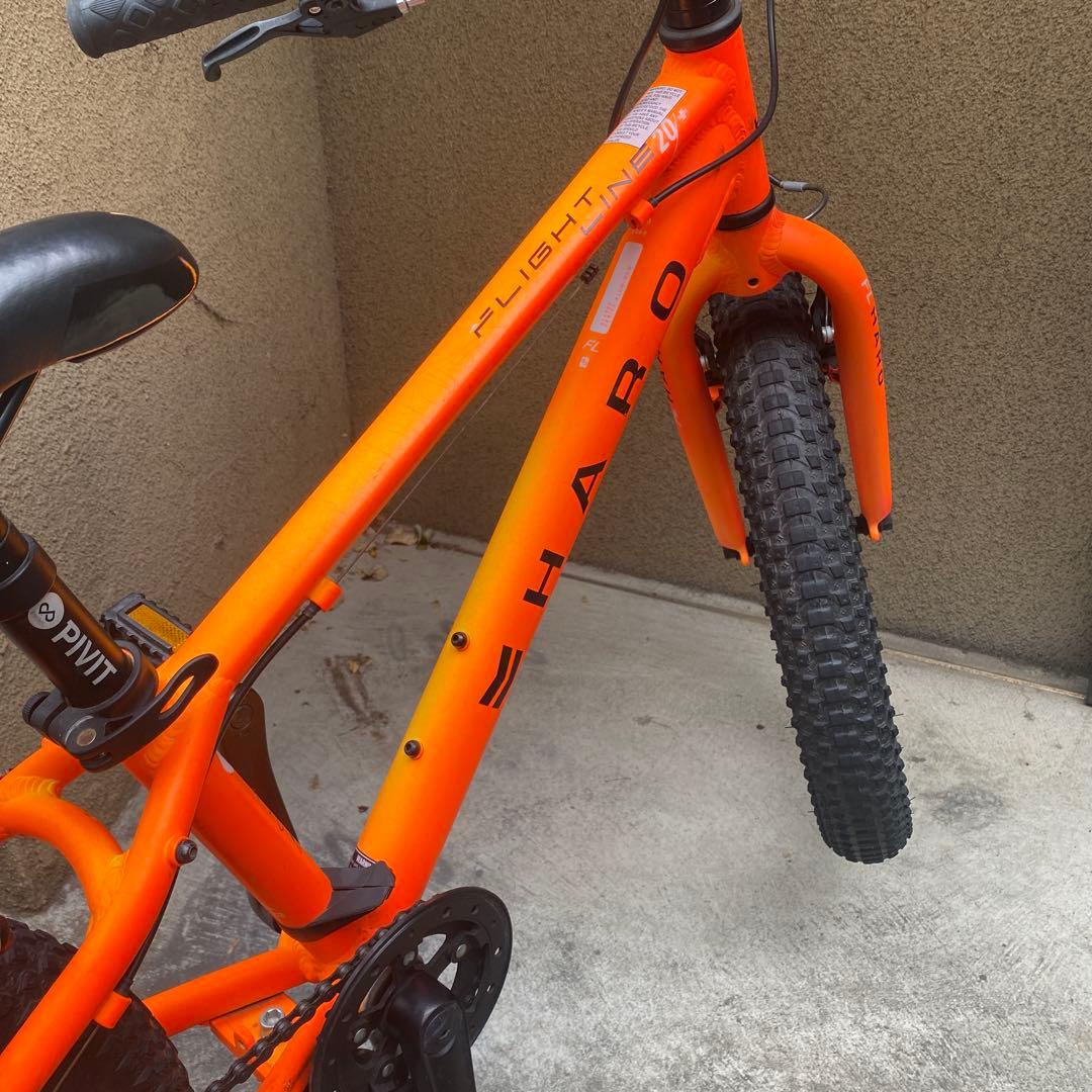 HARO キッズバイク 20インチ オレンジ　マウンテンバイク 子供