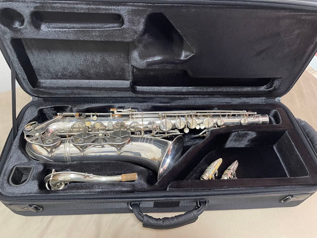 新春セール！【OH済み美品】ケノン　テナーサックス　銀メッキ　マウスピース付き