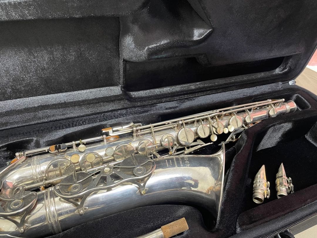 新春セール！【OH済み美品】ケノン　テナーサックス　銀メッキ　マウスピース付き