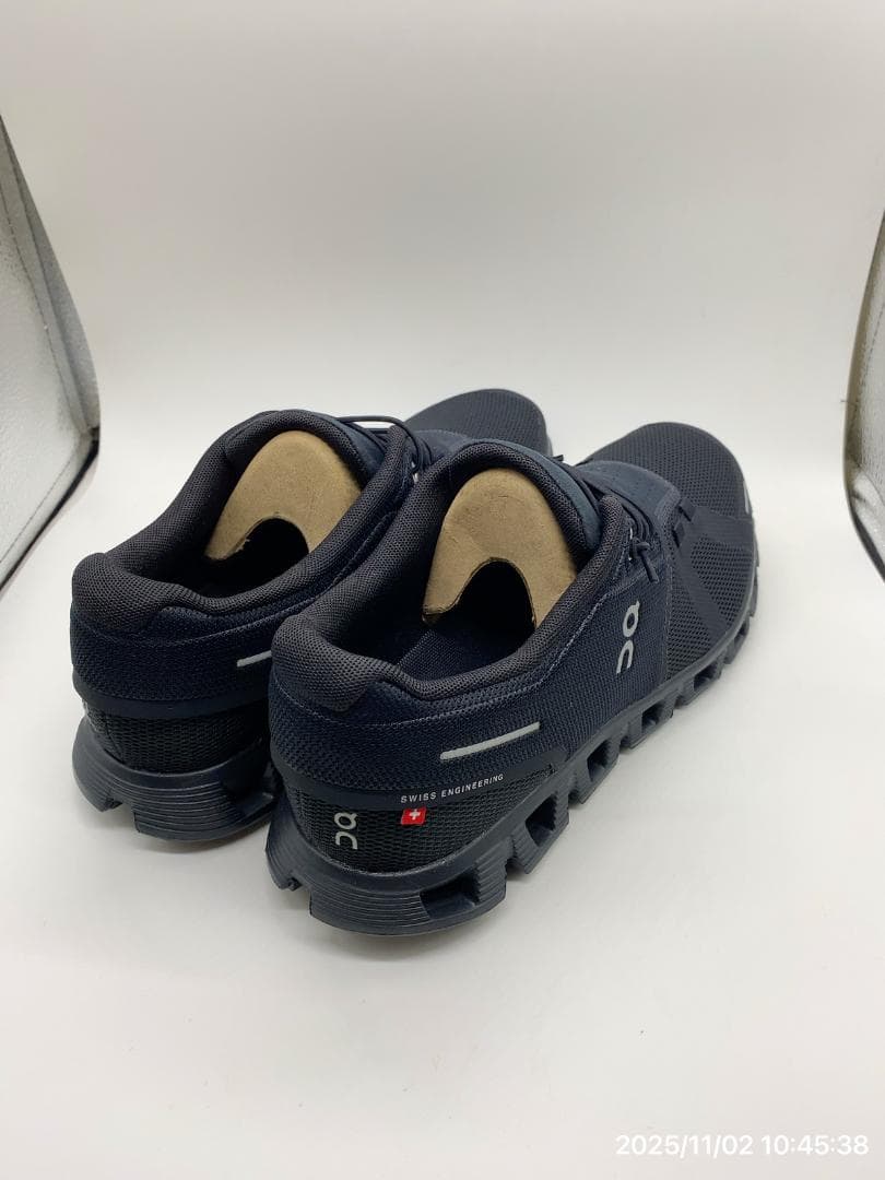 ゆ*う様 On　Cloud5ランニングシューズ オール・ブラック　メンズ　26c