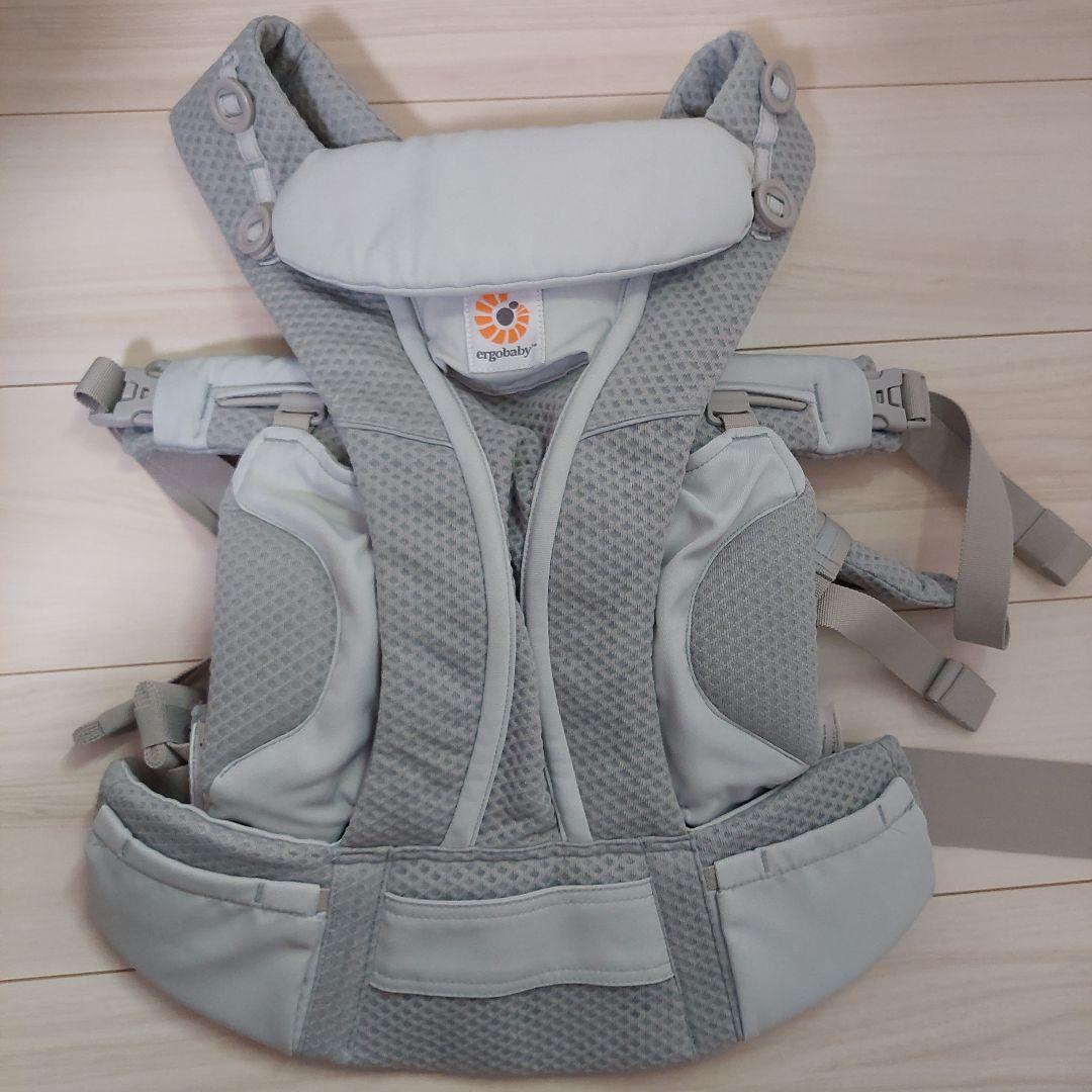 エルゴベビー グレー メッシュ 抱っこ紐　OMNI