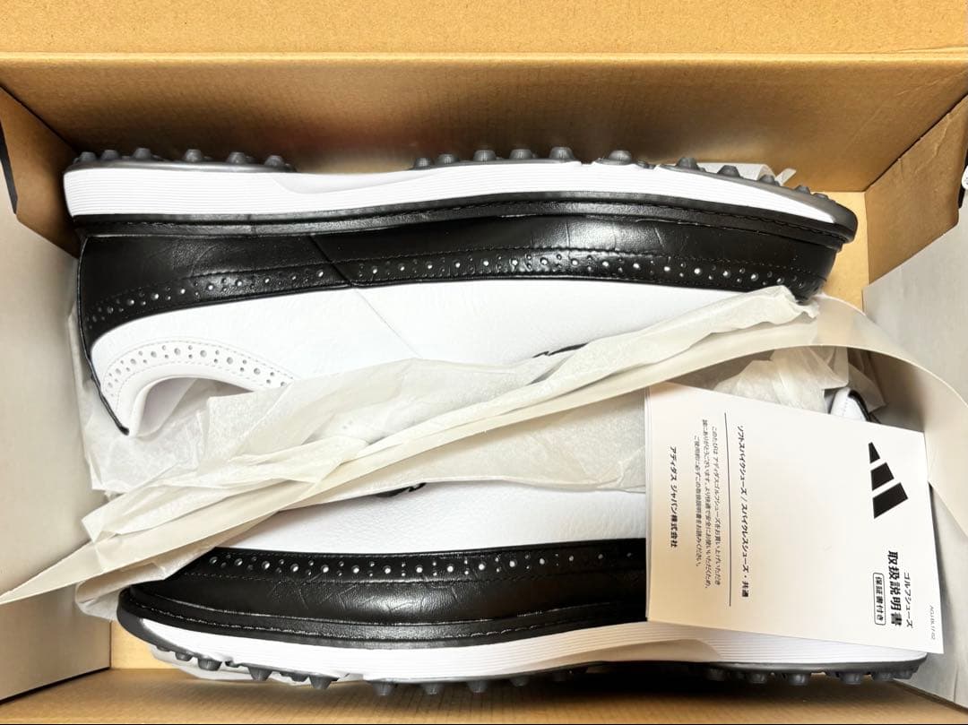 26.5cm adidas Golf MC80 ゴルフシューズ ID4750 白