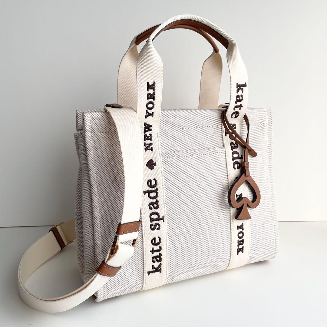 ケイトスペード ハンドバッグ プレンティ キャンバス 2way 新品保管