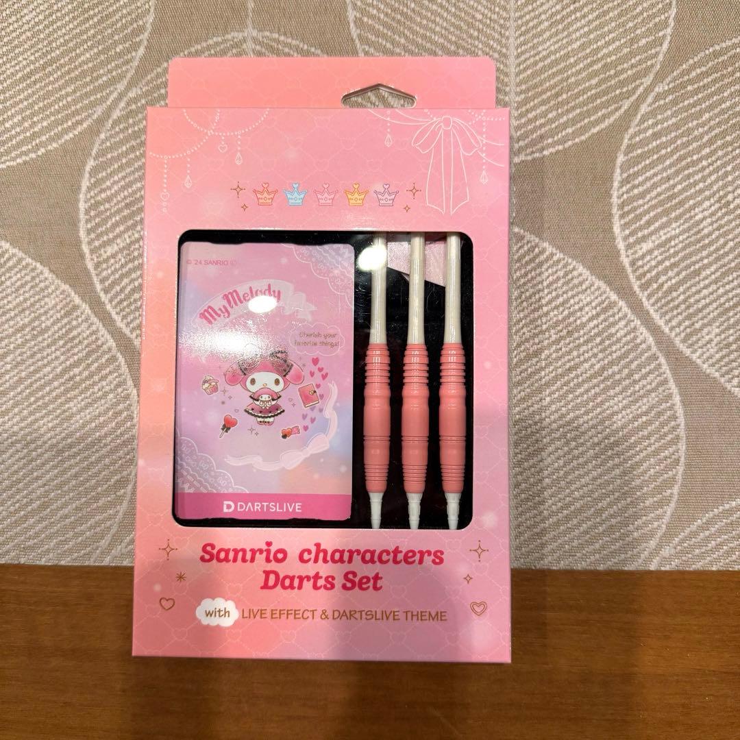 [新品未使用品]Sanrio characters ダーツセット マイメロディ
