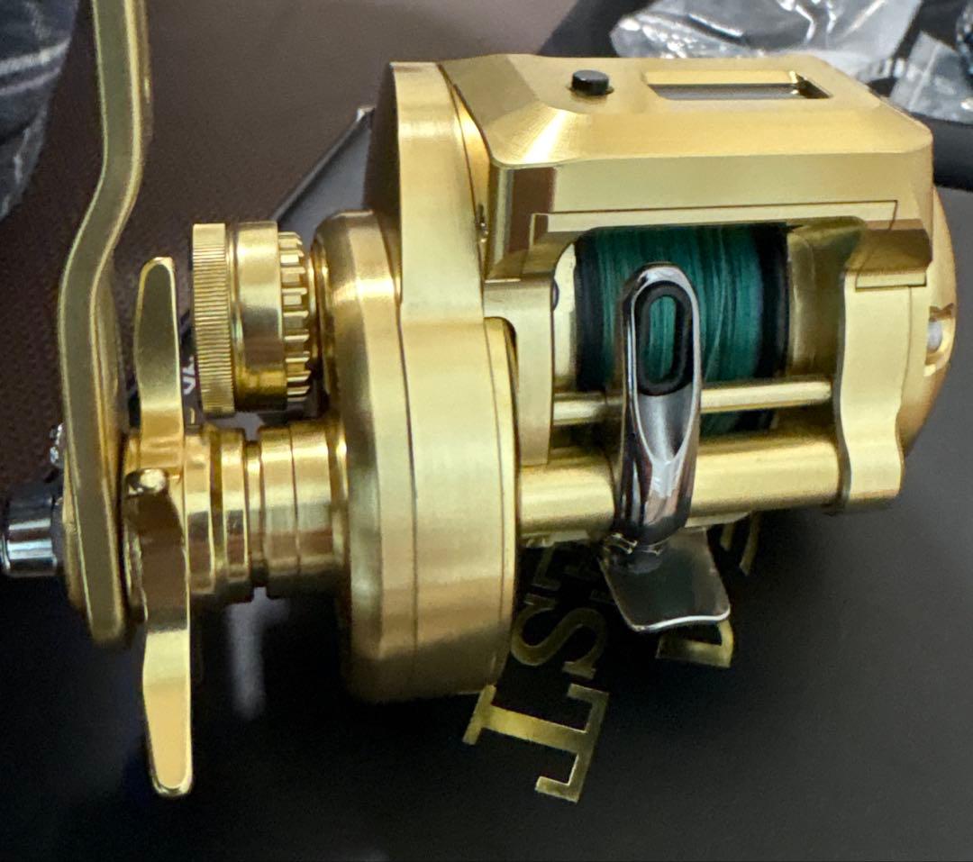 オシアコンクエストct 300HG 新品ライン ゴメクサスノブ リールケース付