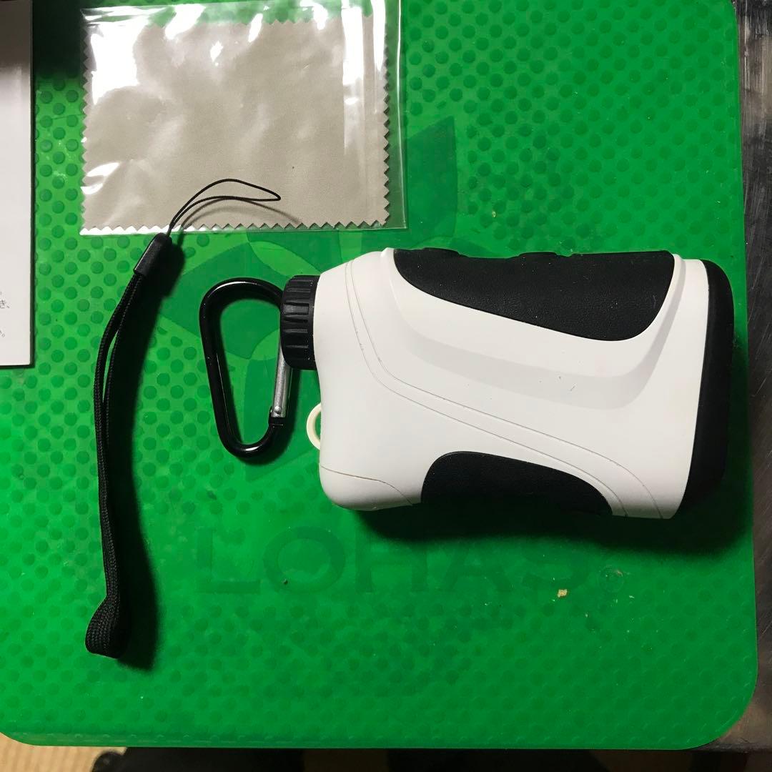 ゴルフ用距離計 ホワイト/ブラック