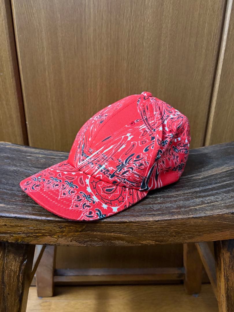 MASAT バンダナ柄 キャップ　MASU MARBLE BANDANA CAP