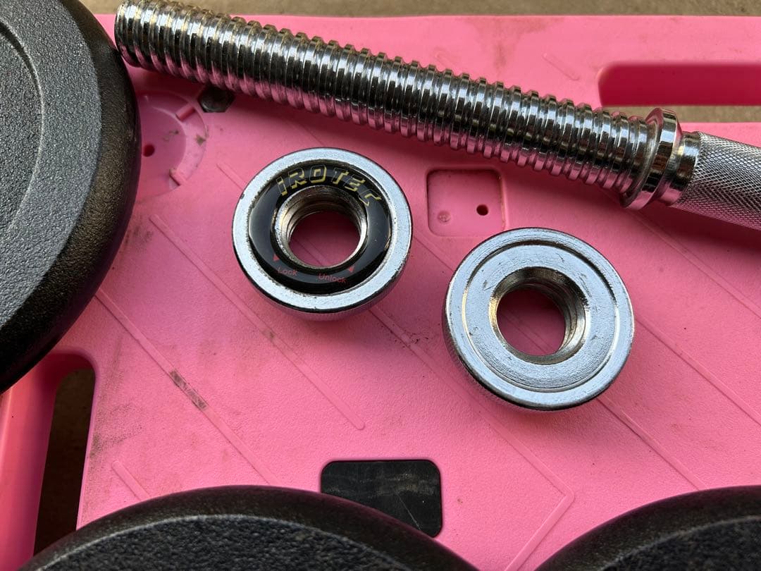 千葉県市川市引取限定歓迎 アイロテック ダンベル63kg