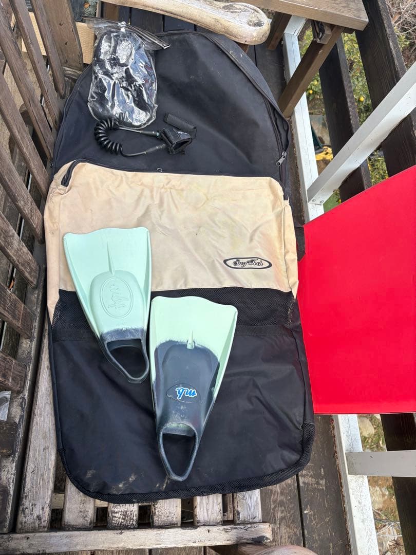 M O II ボディボード 赤