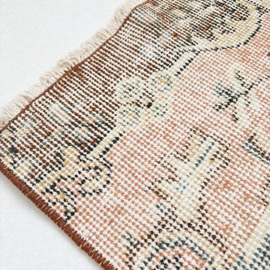 トルコ　ヴィンテージラグ　ランナーラグ