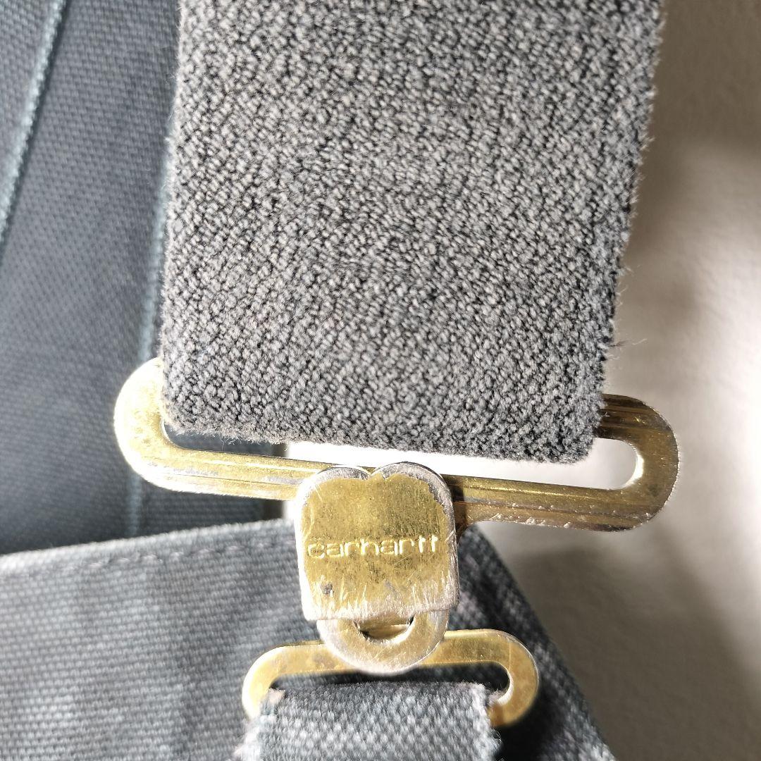 Carhartt カーハート ダック オーバーオール ブラック 黒 アメカジ L