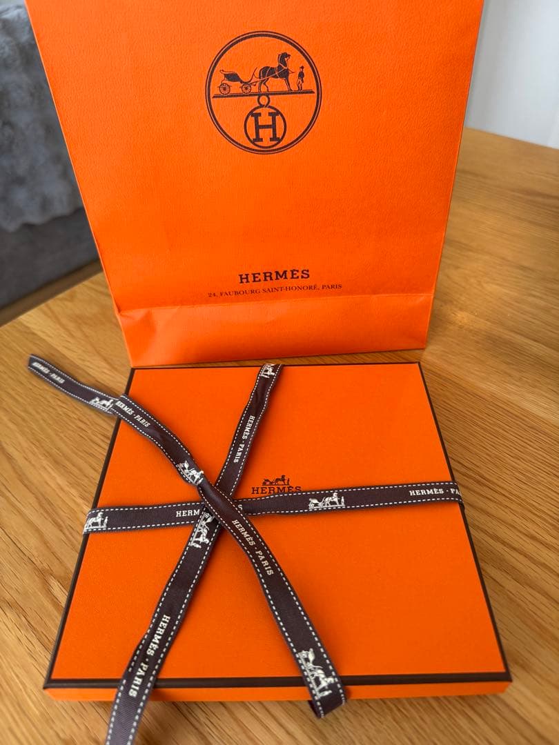 エルメス　ハンドタオル