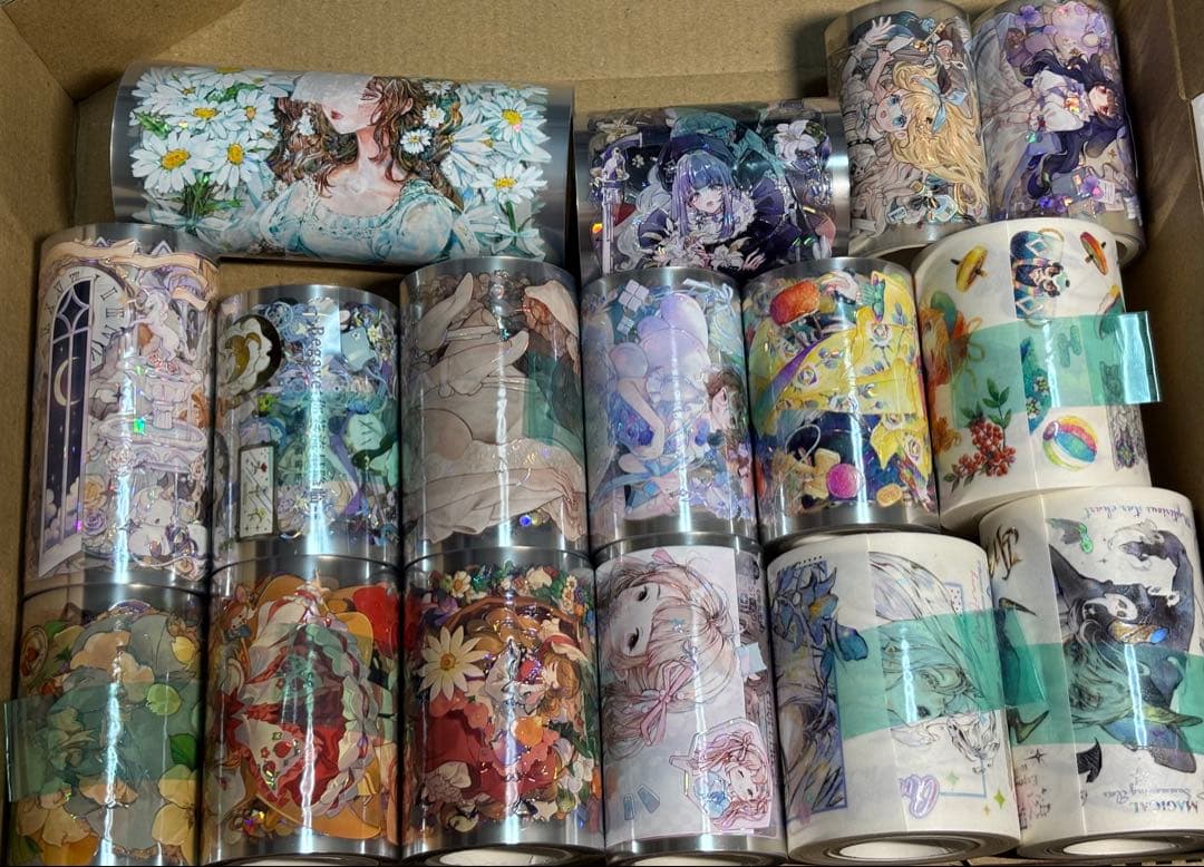 T*☆様 中古まとめ売り　海外人物マステ16本