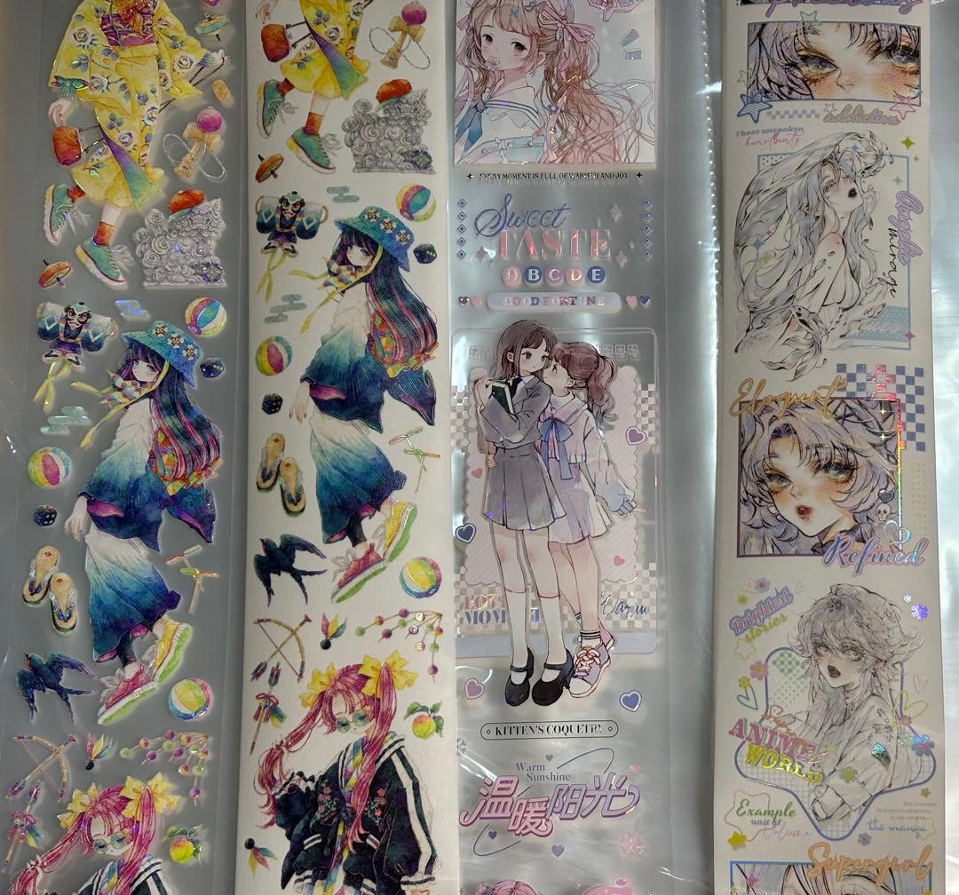 T*☆様 中古まとめ売り　海外人物マステ16本