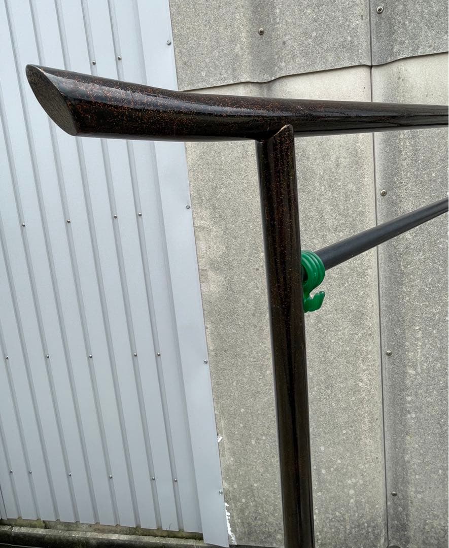 稀少/古道具/当時物/無垢材/木製/衣紋掛け/衣桁/着物掛け/25