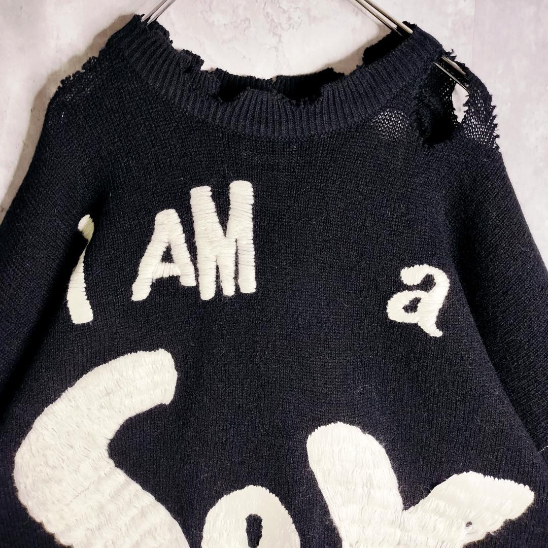 【新品】セントマイケル × セックスピストルズ 22AW ニット ダメージ加工