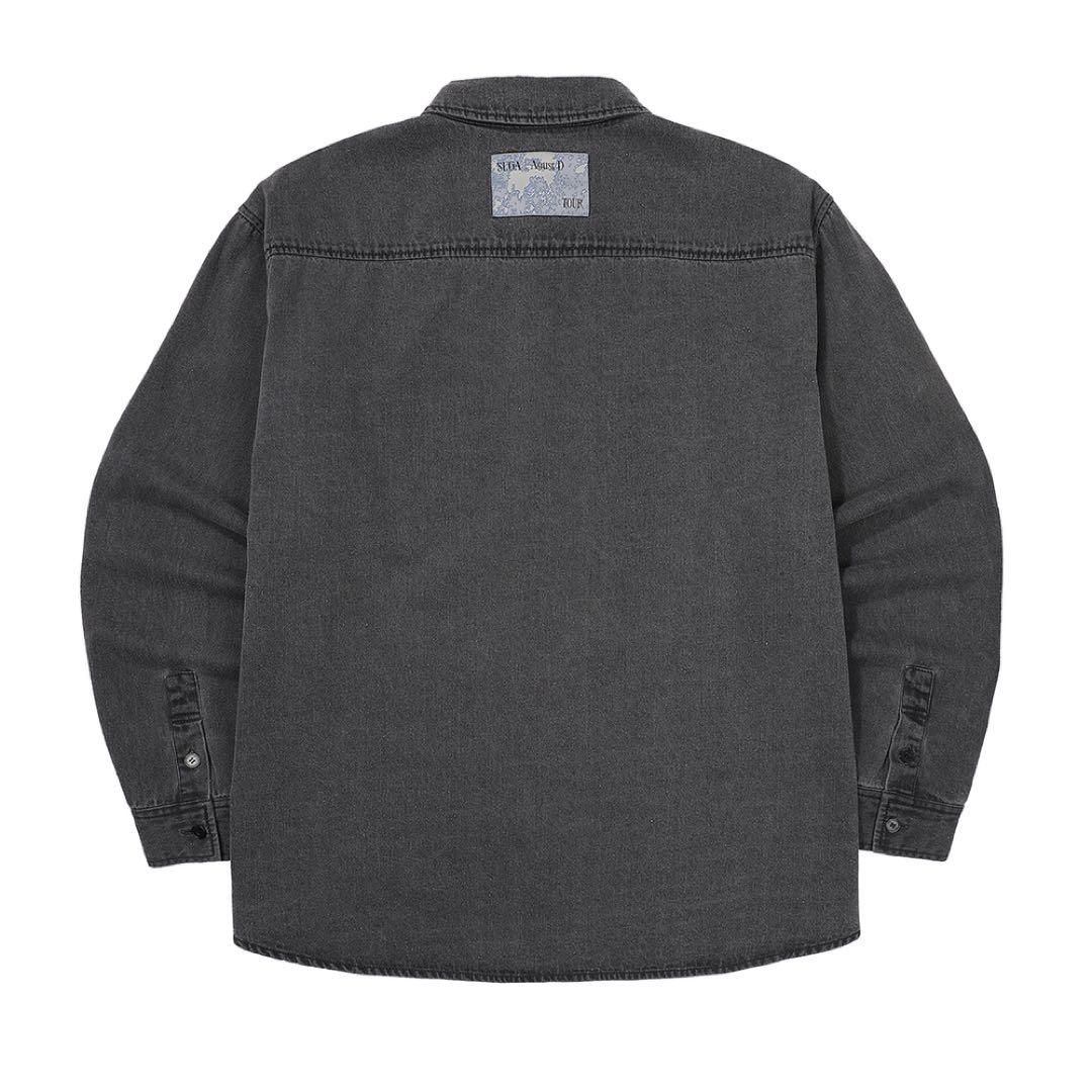 BTS SUGA Agust D D-DAY 長袖 シャツ グレー L