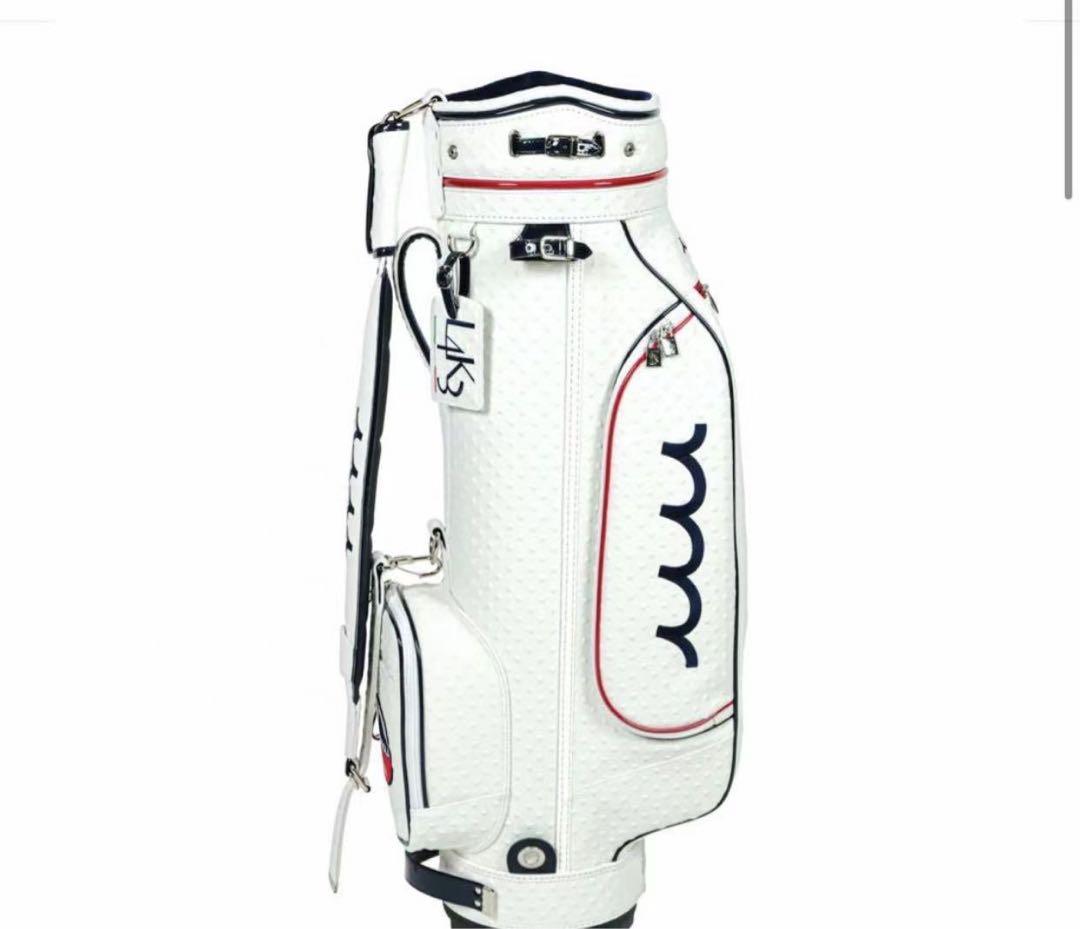 ゴルフバッグ・キャディバッグ CADDY BAG (CART TYPE) CB-STAR WHITE MUTA