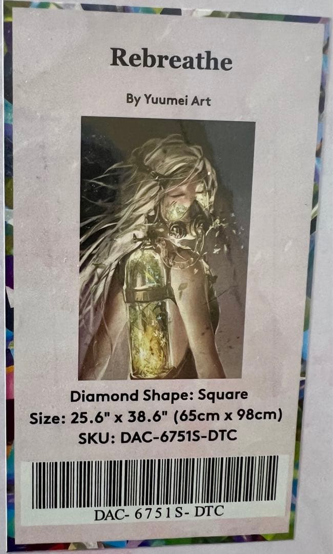 ダイヤモンドアートクラブ Yuumei Art Rebreathe