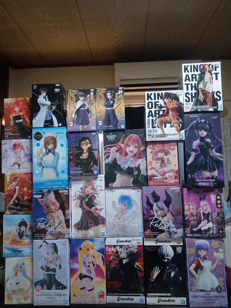 25体 アニメキャラクター フィギュア コレクション