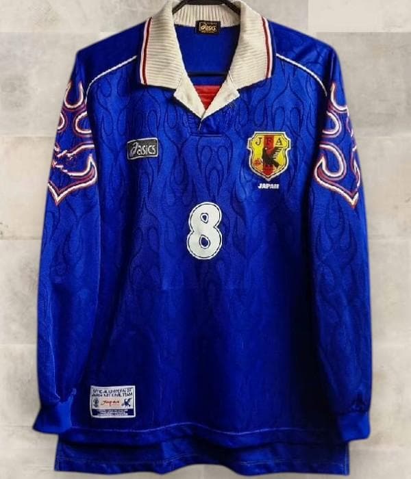 1998W杯 日本代表 ユニフォーム ホーム 8番 中田英寿 長袖