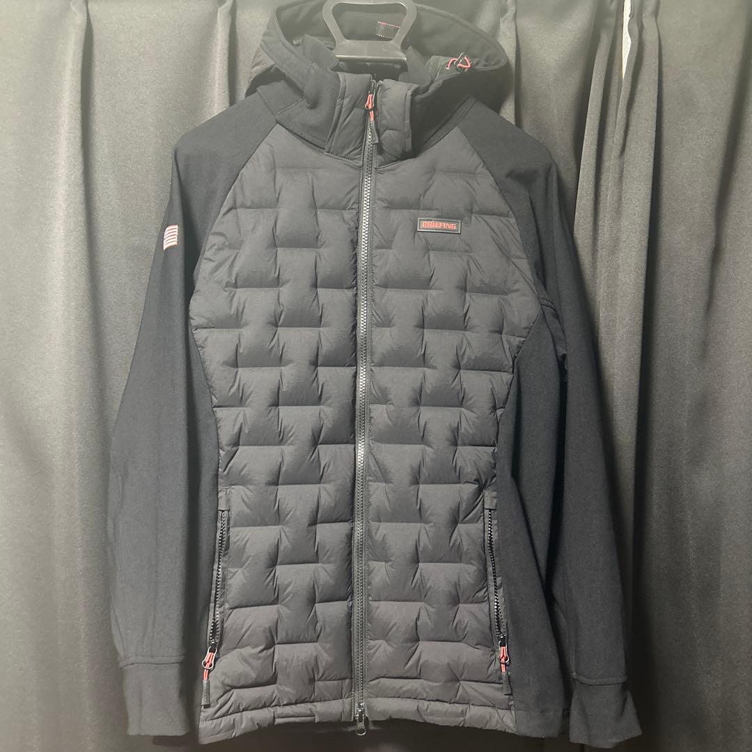 23AW ブリーフィング ゴルフ ハイブリット ダウン ウェア パーカー