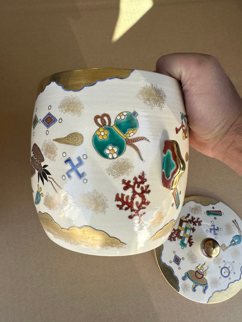 あ*み様 加藤幸冶作　打出小槌　水指