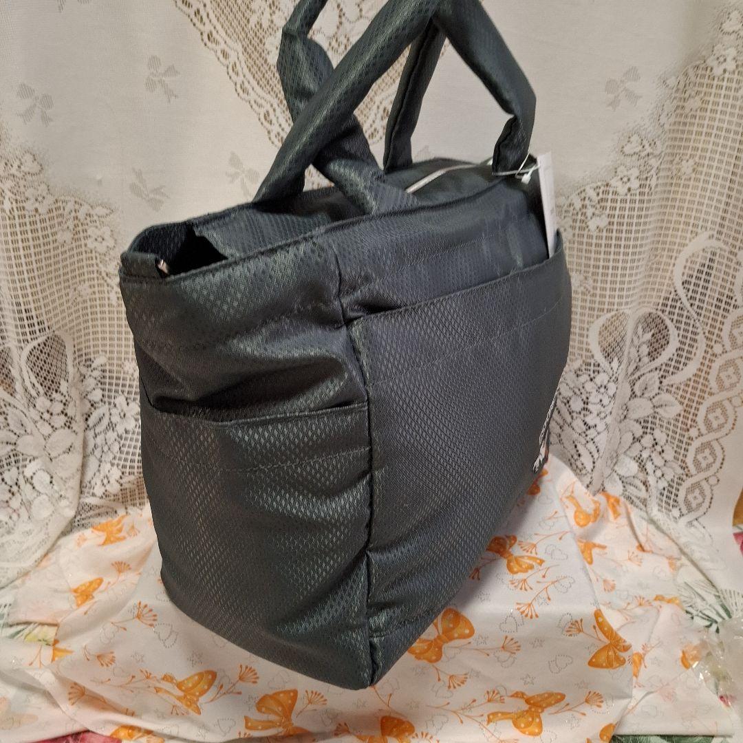 MＵ ボストンバッグ ダークグレー