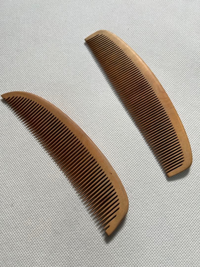 木製コーム8本セット　日本髪結櫛　つげ　花嫁