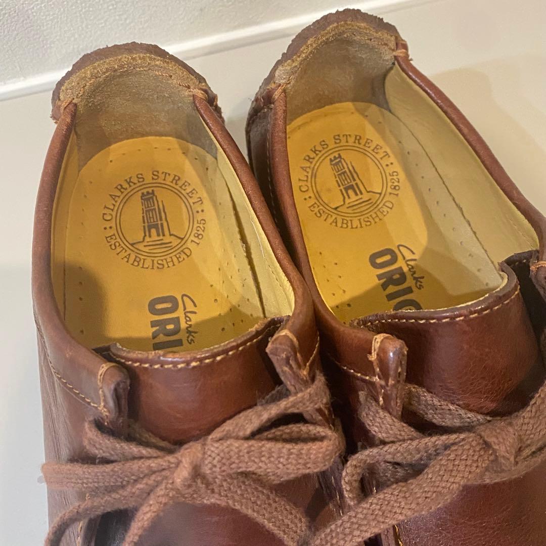 美品 Clarks Wallabee クラークス ワラビー ナタリー 本革 24