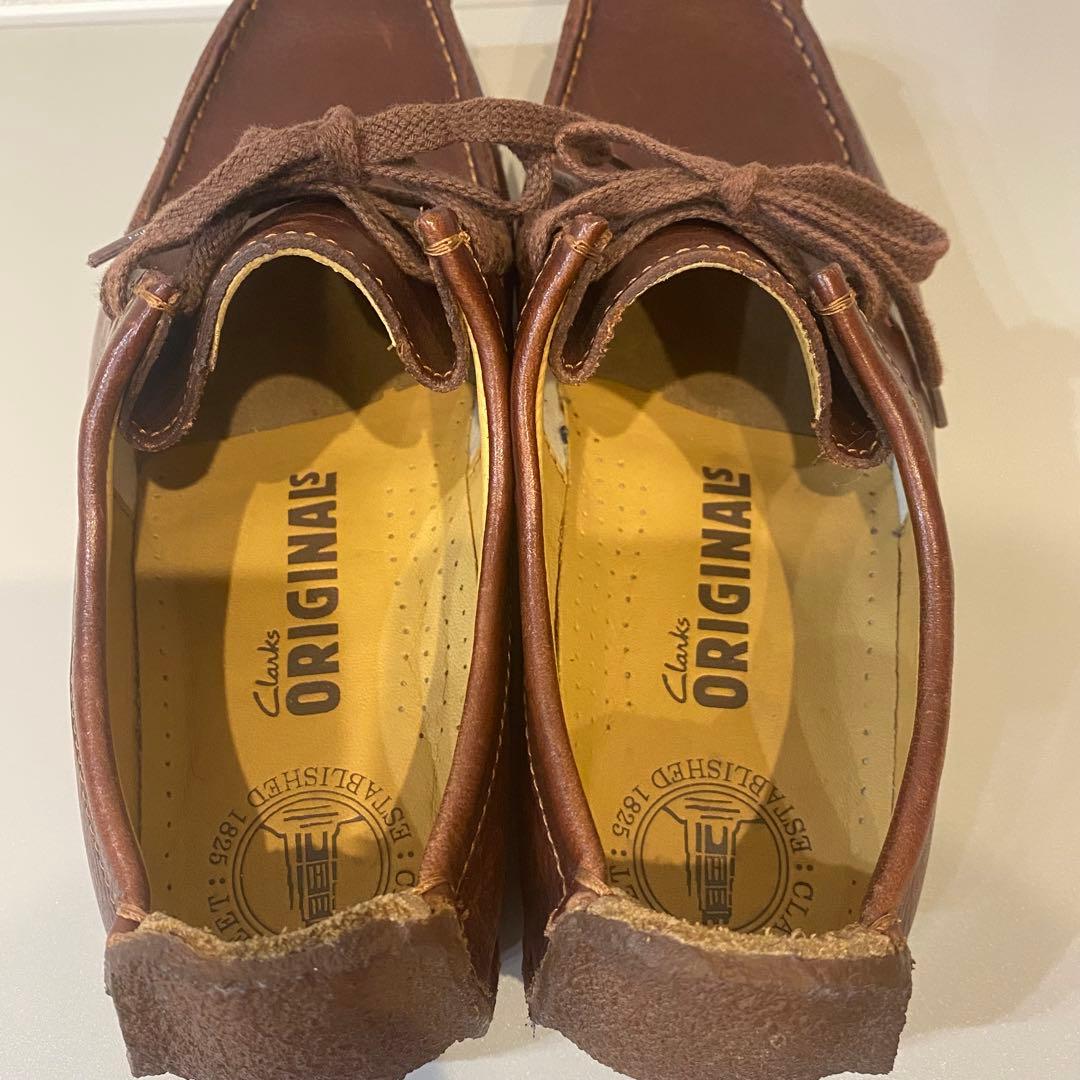美品 Clarks Wallabee クラークス ワラビー ナタリー 本革 24