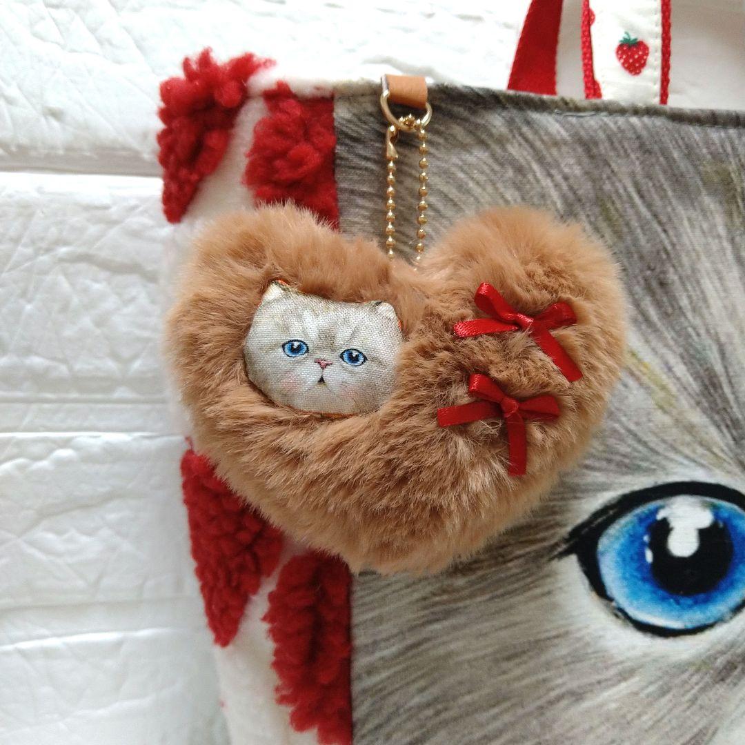 ゆ*ら様 コヤンイサムチョン☆横長トートバッグ　　ハートボア　ルミちゃん　ビッグ