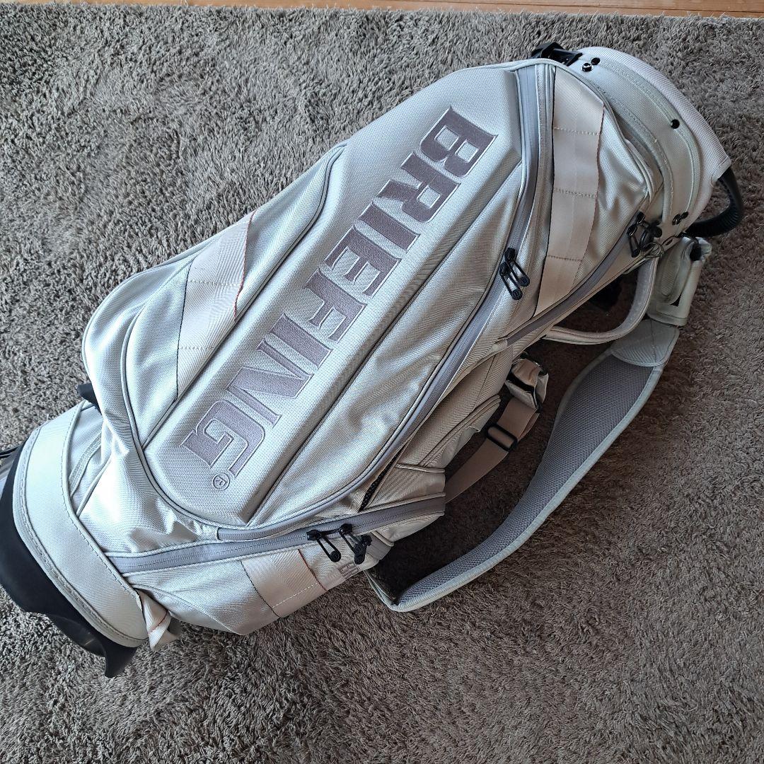 BRIEFING シルバー キャディバッグ