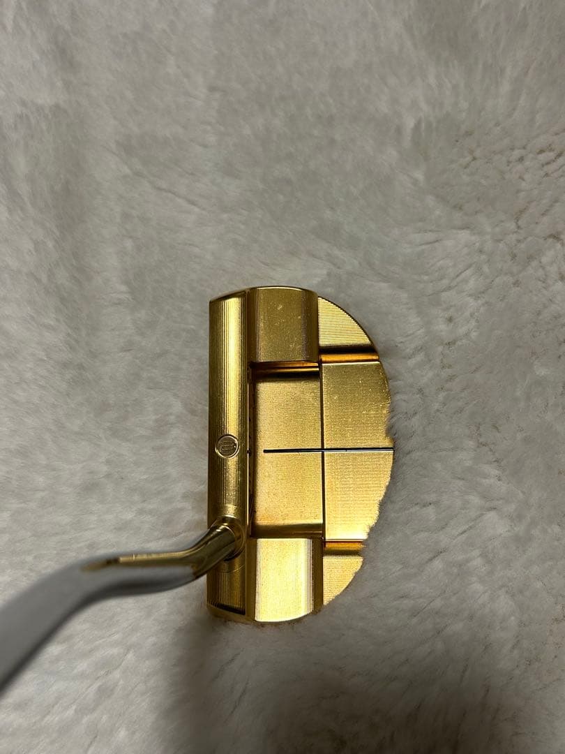 HONMA 金パター ヘッドカバー付き