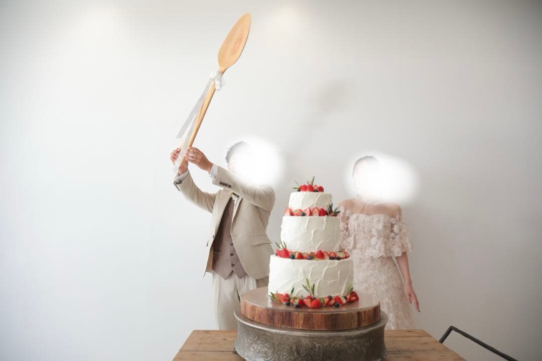 木製ウェディングスプーン 約90cm