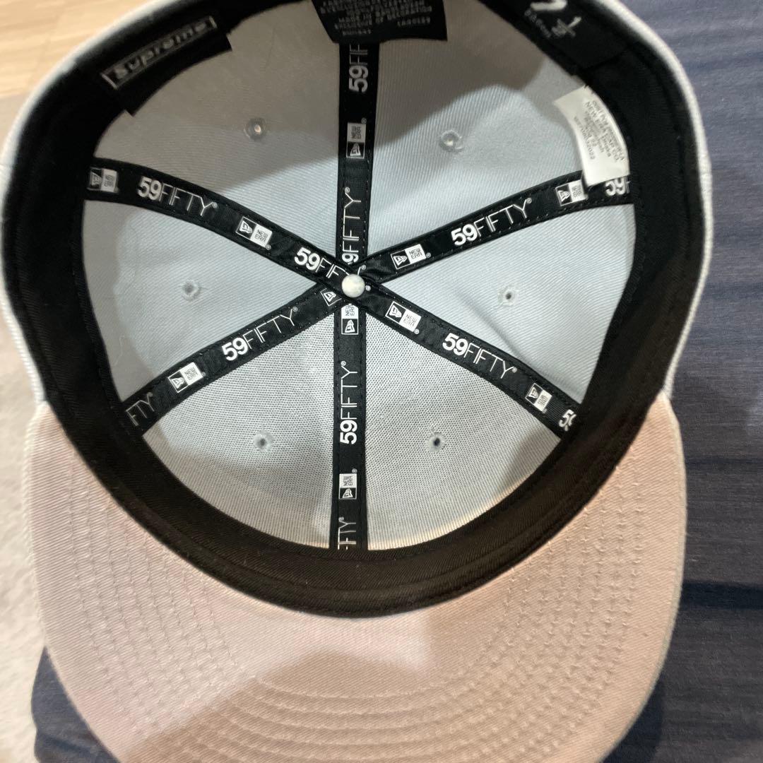 New Era 59FIFTY キャップ グレー Sデビルロゴ 7 1/2