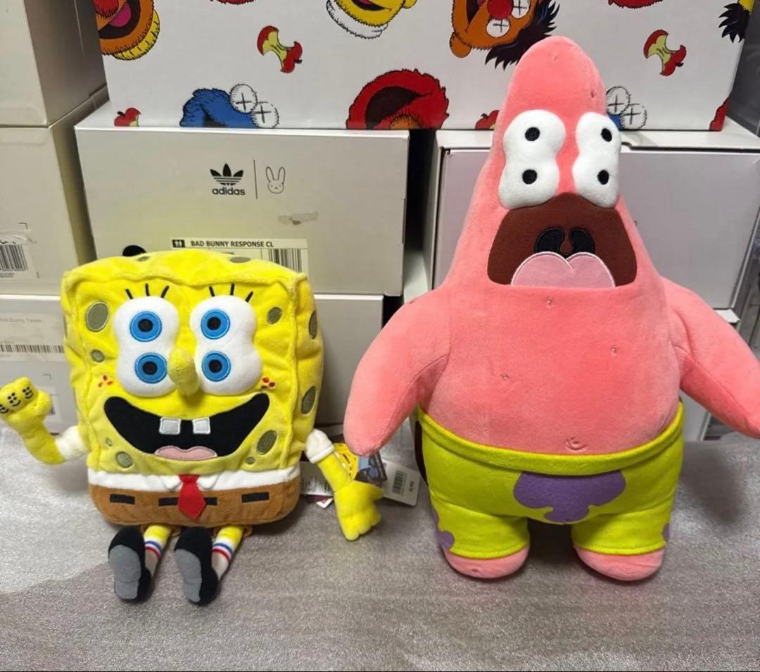 ユニクロ　スポンジボブ パトリック ぬいぐるみ 2点セット