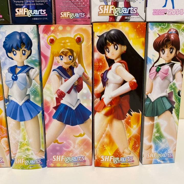 美少女戦士セーラームーン S.H.Figuartsフィギュアセット