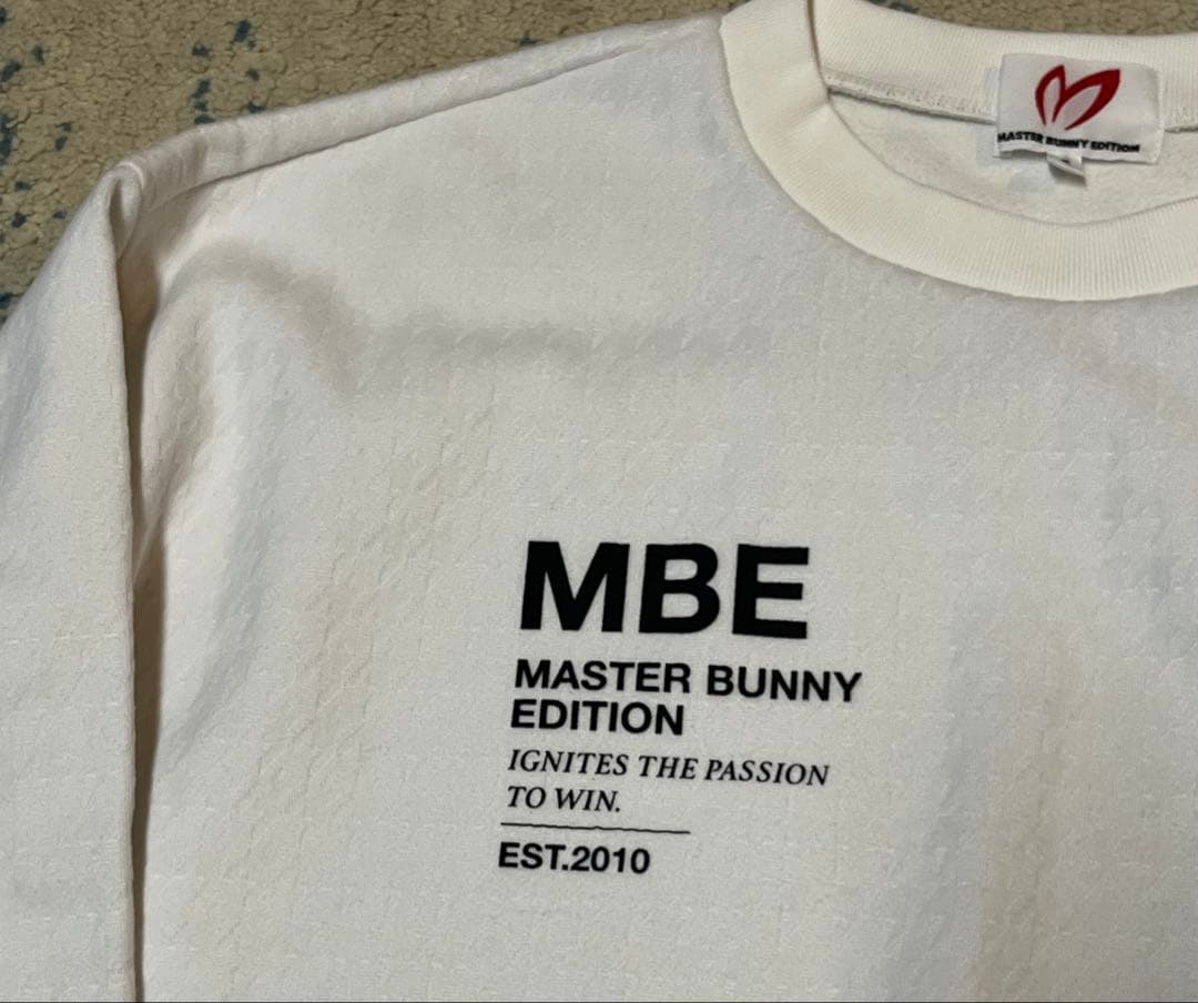 【美品】MASTER BUNNY(マスターバニー) 長袖クルーネックスウェット