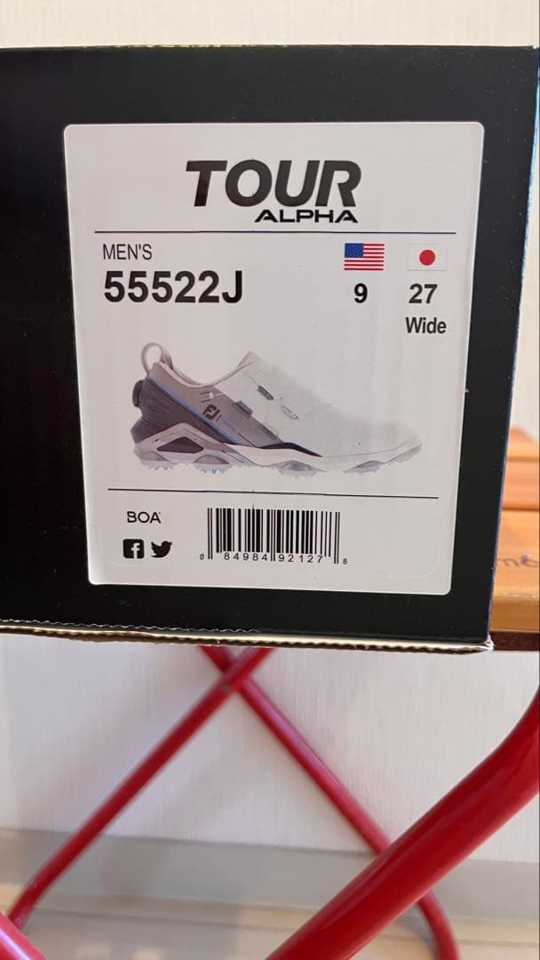 FootJoy フットジョイ　ツアーアルファ BOA メンズ