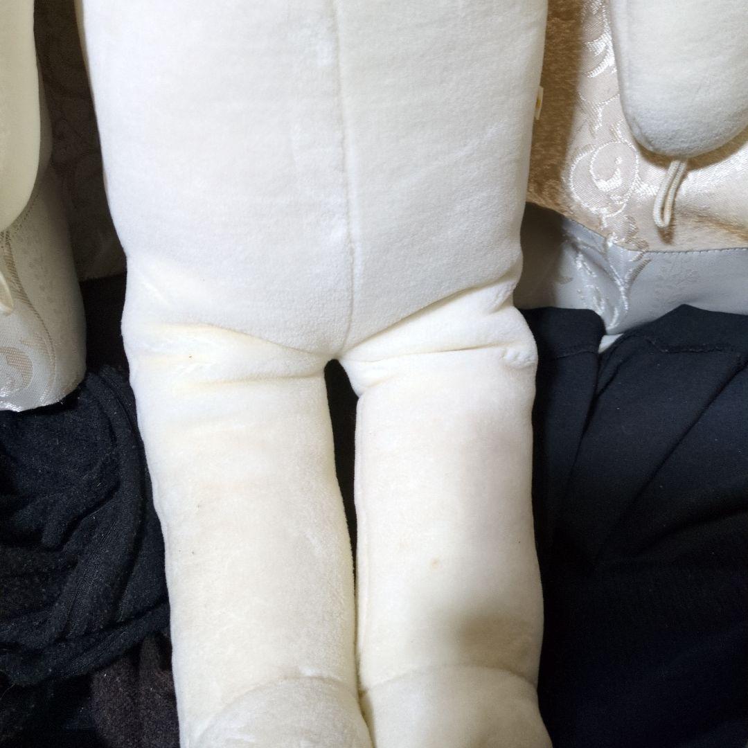 ミキハウス、ホワイトくま　ぬいぐるみ　レア